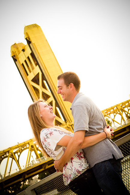 "Old Town Sacramento Engagement Photography | Donna Beck Photography"