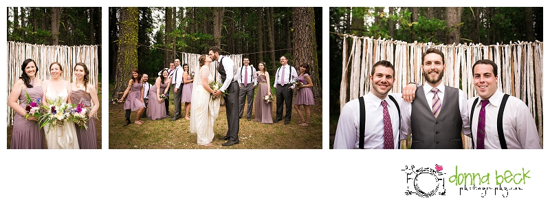 Evergreen Lodge, Wedding, Sacramento Wedding Photographer, Donna Beck Photography, bridal party