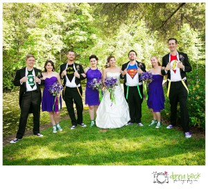 Gold Hill Vineyard & Brewery, Sacramento Wedding Photographer, Donna Beck Photography, bridal party, formal pictures, fun, groomsmen superheros