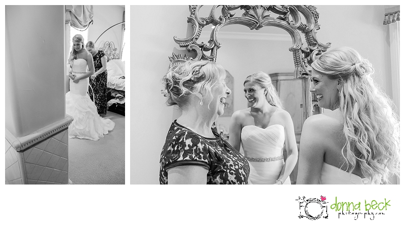 Arden Hills Resort Wedding, Sacramento Wedding Photographer, Donna Beck Photography, formal pictures, bride and groom, getting ready, black and white