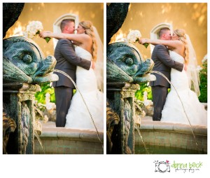 Arden Hills Resort Wedding, Sacramento Wedding Photographer, Donna Beck Photography, formal pictures, bride and groom, fountain