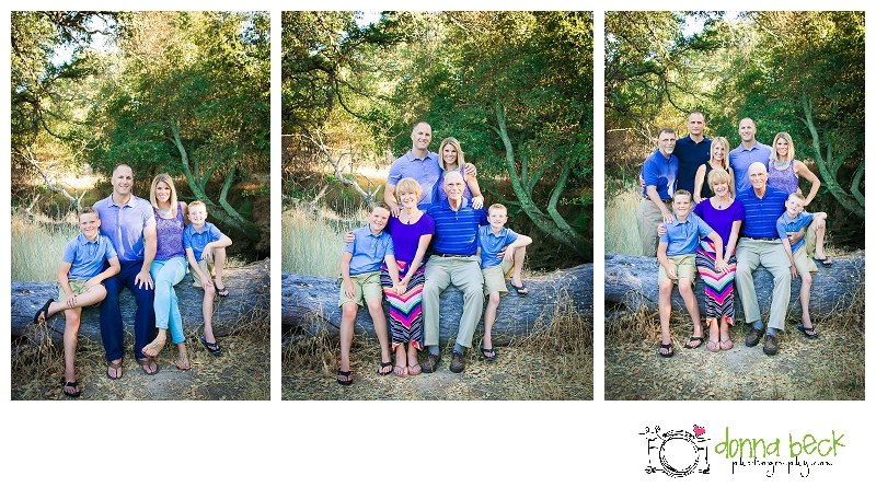 Outdoor Family Session, Roseville Family Photographer, Donna Beck Photography